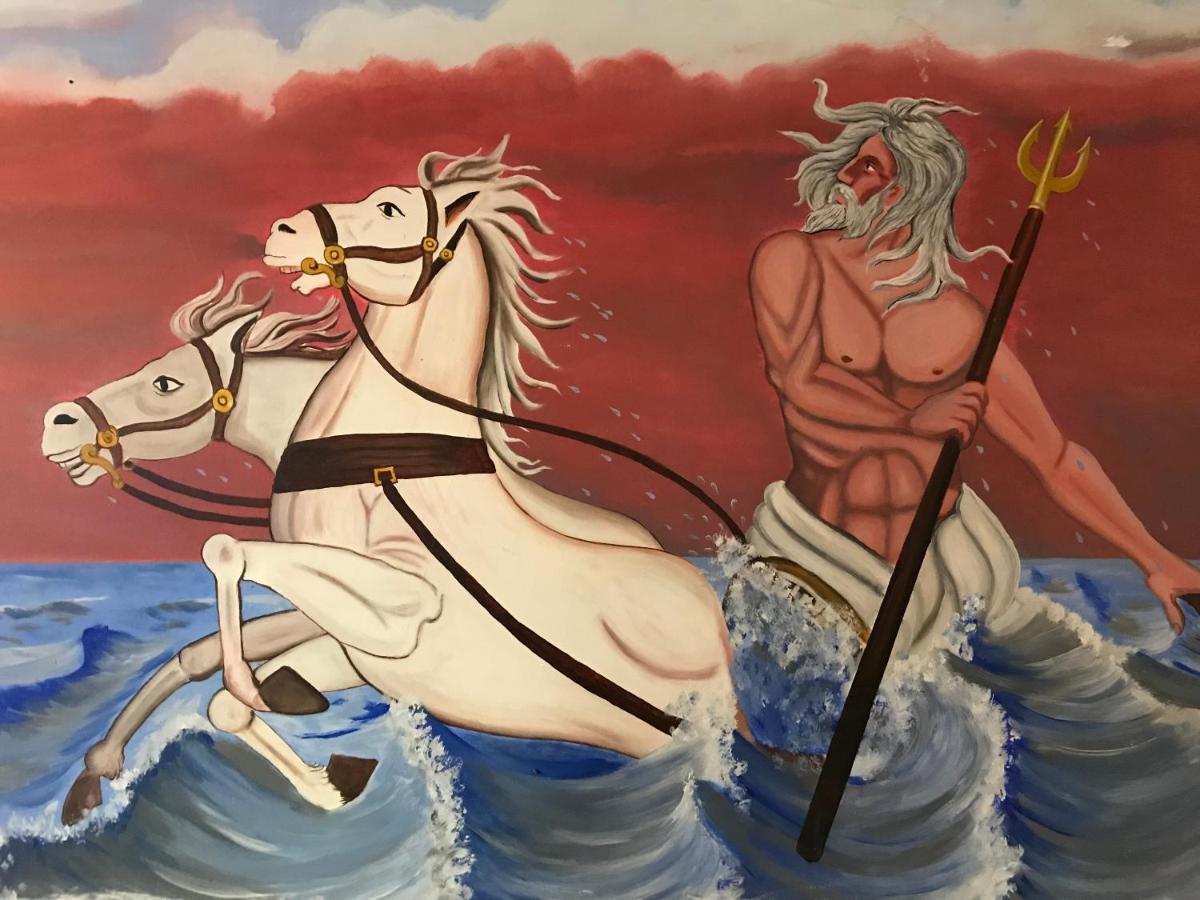 Poseidon Hotel Hirschhorn Dış mekan fotoğraf